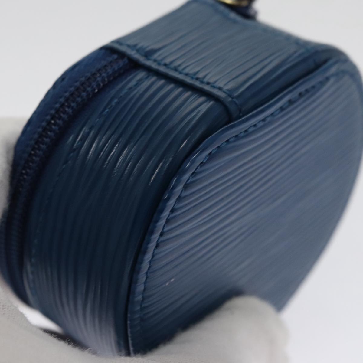 LOUIS VUITTON Epi Ecrin bijou 8 Jewelry Box Blue M48215 LV 107286