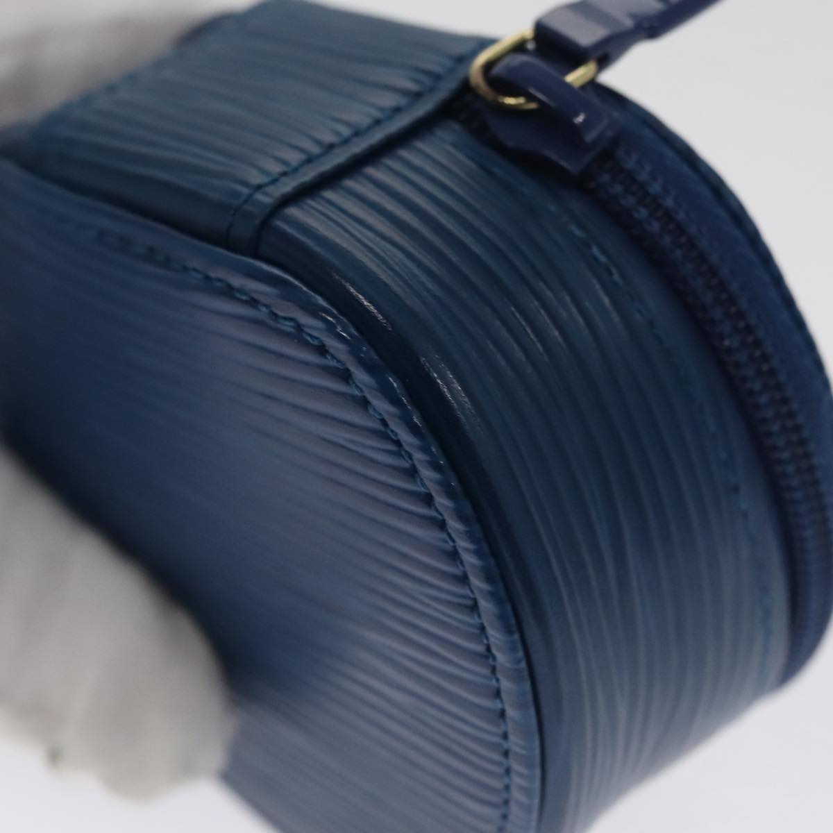 LOUIS VUITTON Epi Ecrin bijou 8 Jewelry Box Blue M48215 LV 107286