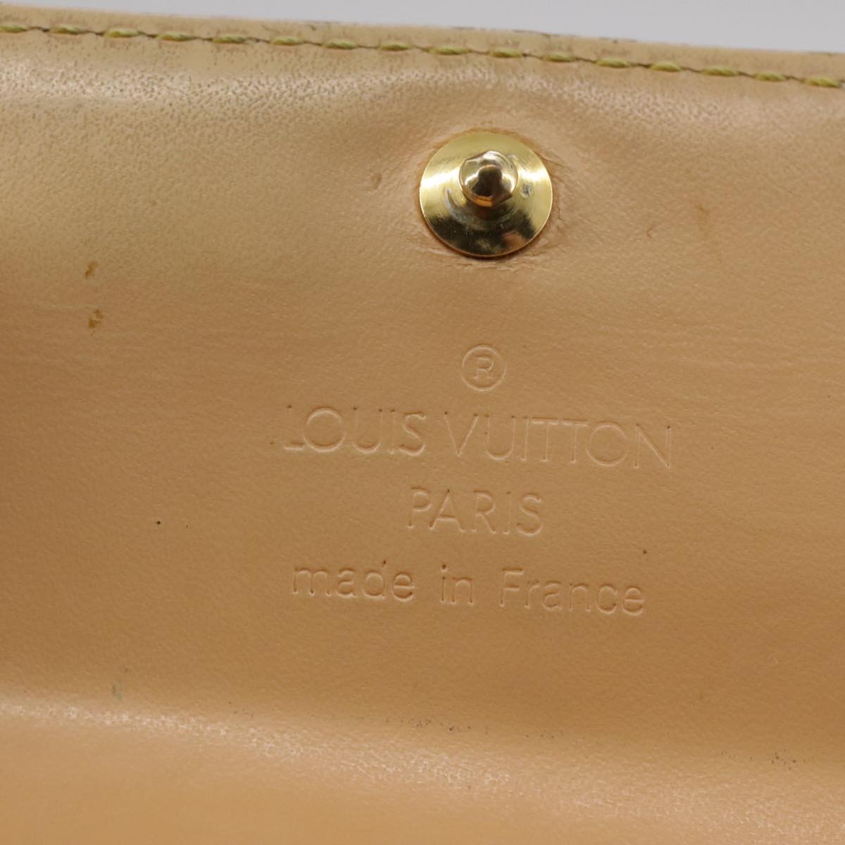LOUIS VUITTON Monogram Multicolor Porte Monnaie Plat White M92657 107290