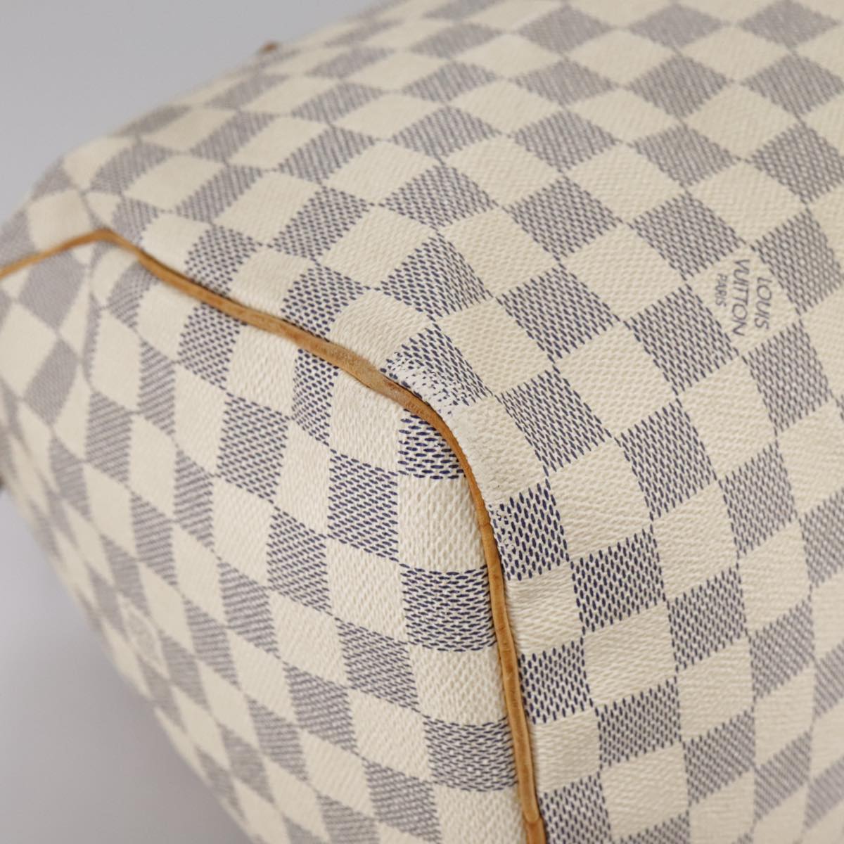 LOUIS VUITTON Damier Azur Speedy 30 Hand Bag N41533 LV 107336
