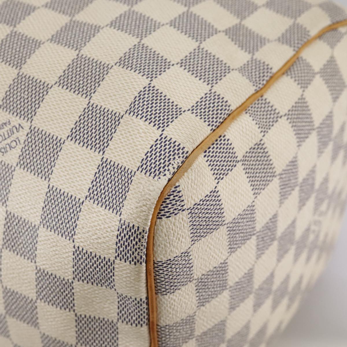 LOUIS VUITTON Damier Azur Speedy 30 Hand Bag N41533 LV 107336