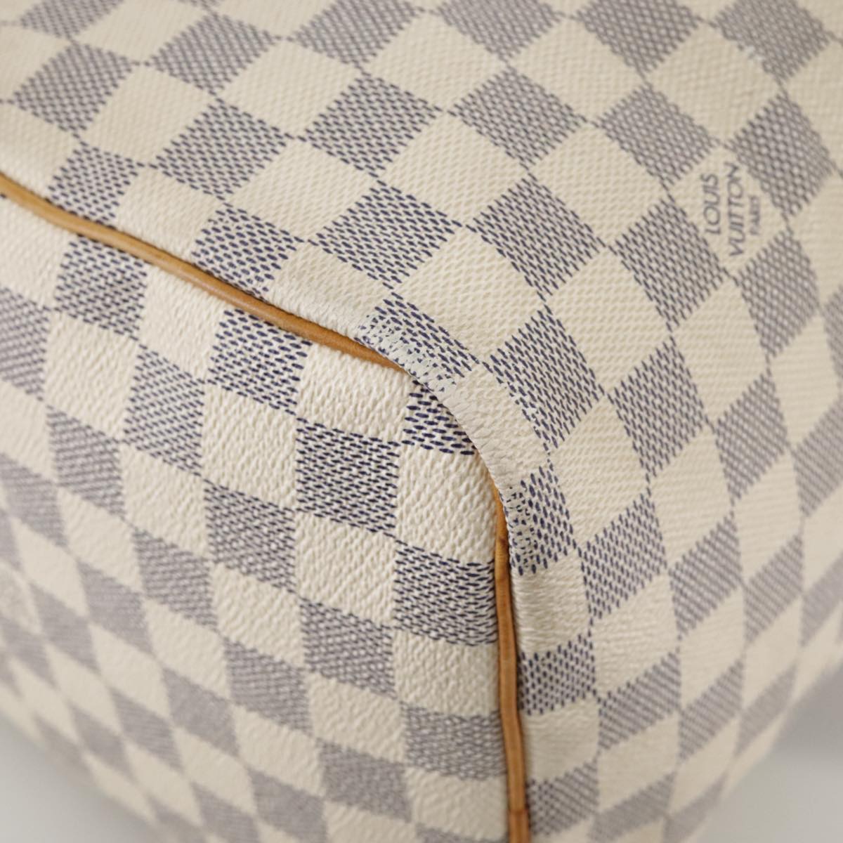 LOUIS VUITTON Damier Azur Speedy 30 Hand Bag N41533 LV 107336