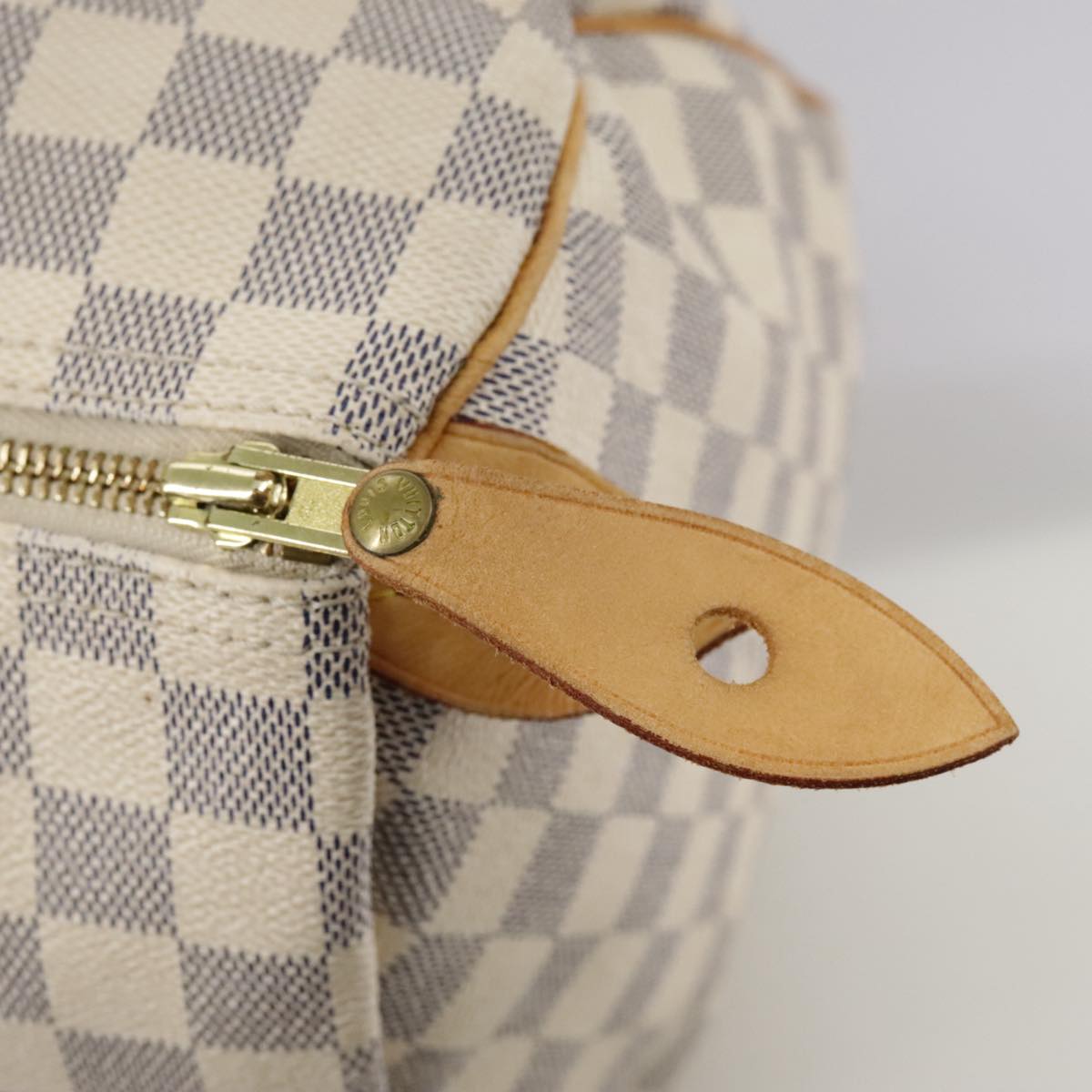 LOUIS VUITTON Damier Azur Speedy 30 Hand Bag N41533 LV 107336