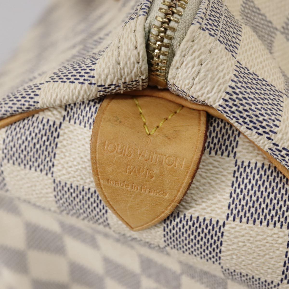LOUIS VUITTON Damier Azur Speedy 30 Hand Bag N41533 LV 107336