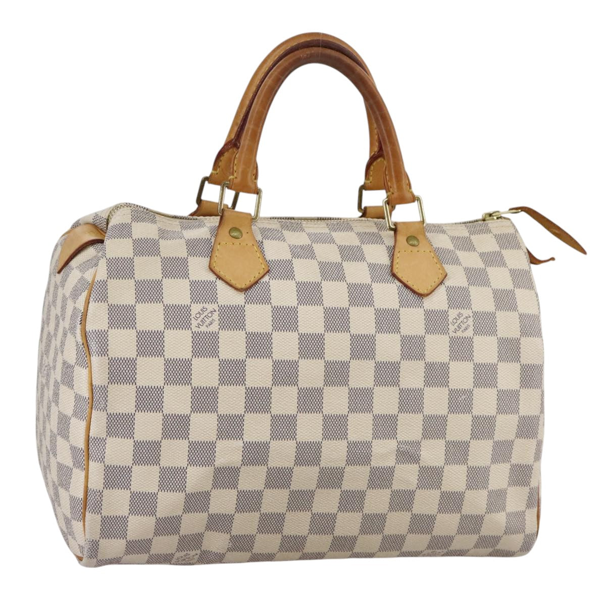 LOUIS VUITTON Damier Azur Speedy 30 Hand Bag N41533 LV 107336