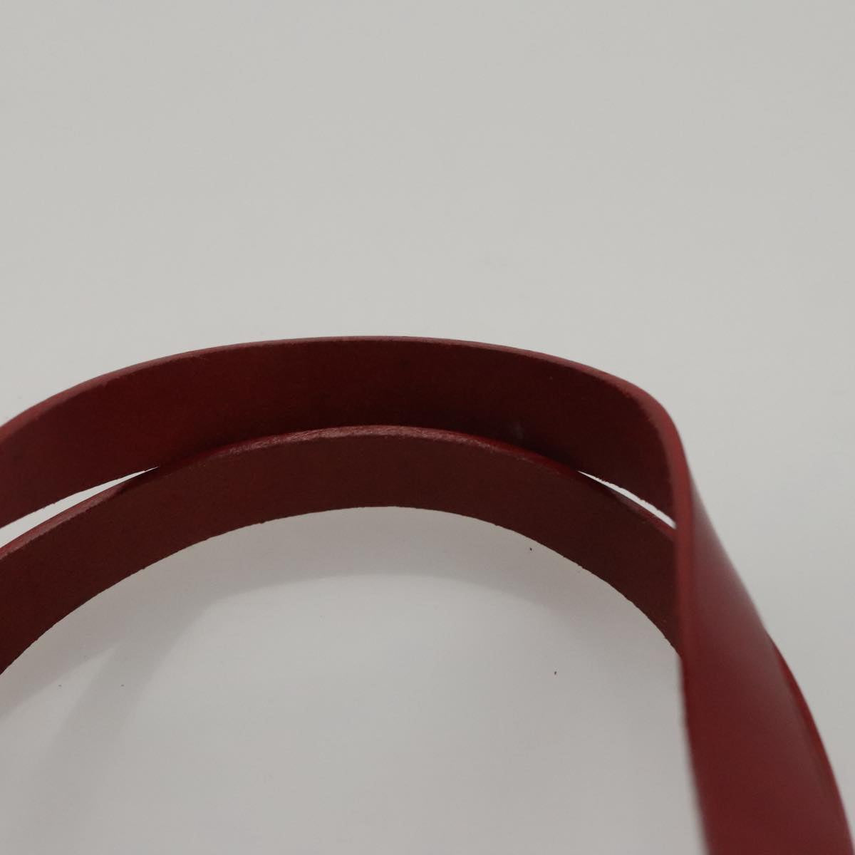 FENDI Zucchino Canvas Hand Bag Red 108149