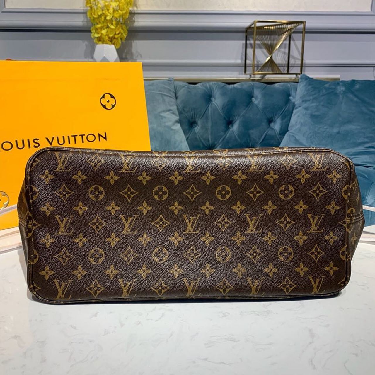 LV Neverfull GM Tote Bag Monogram Canvas Red For Women, WomenÃ¢â‚¬â„¢s Handbags, Shoulder Bags 15.7in/40cm LV M41181
