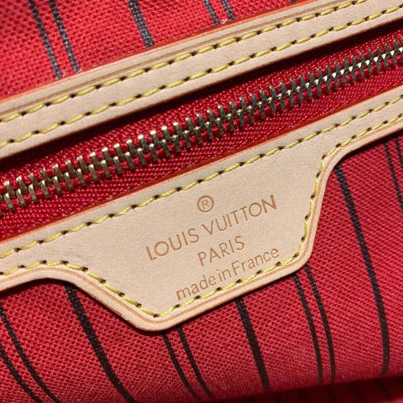 LV Neverfull GM Tote Bag Monogram Canvas Red For Women, WomenÃ¢â‚¬â„¢s Handbags, Shoulder Bags 15.7in/40cm LV M41181