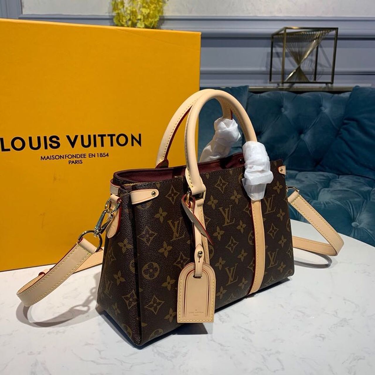 LV SoufGlamIot GLAMI Monogram Canvas For Women,  Shoulder And Crossbody Bags 11.4in/29cm LV M44815