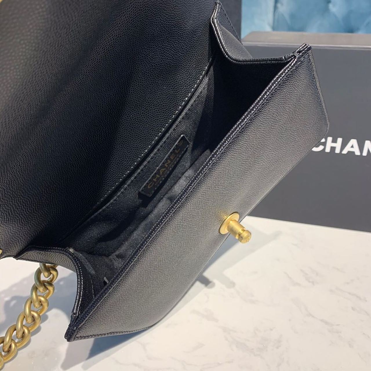 CHLMini Boy HandBag Black For Women HandBag, Shoulder And Crossbody Bags 7.8in/20cm