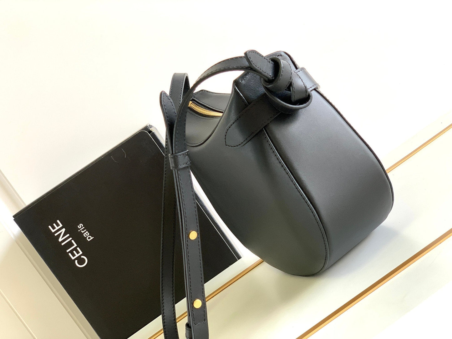 GLAMI BesaGLAMI Noeuds Francais Bag Black For Women 10in/25cmÃ‚Â 