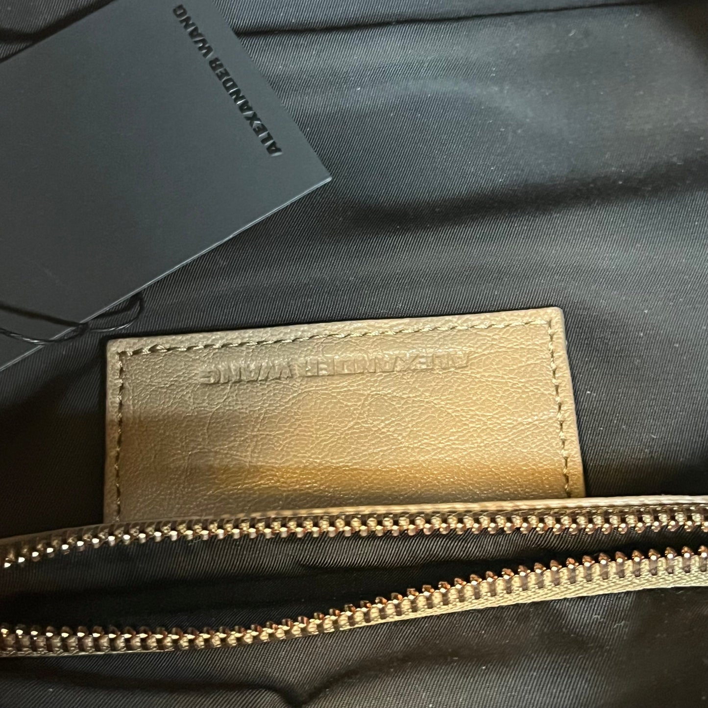 ALEXANDER WANG Rocco Pebbled Lambskin Satchel Bag TS3946