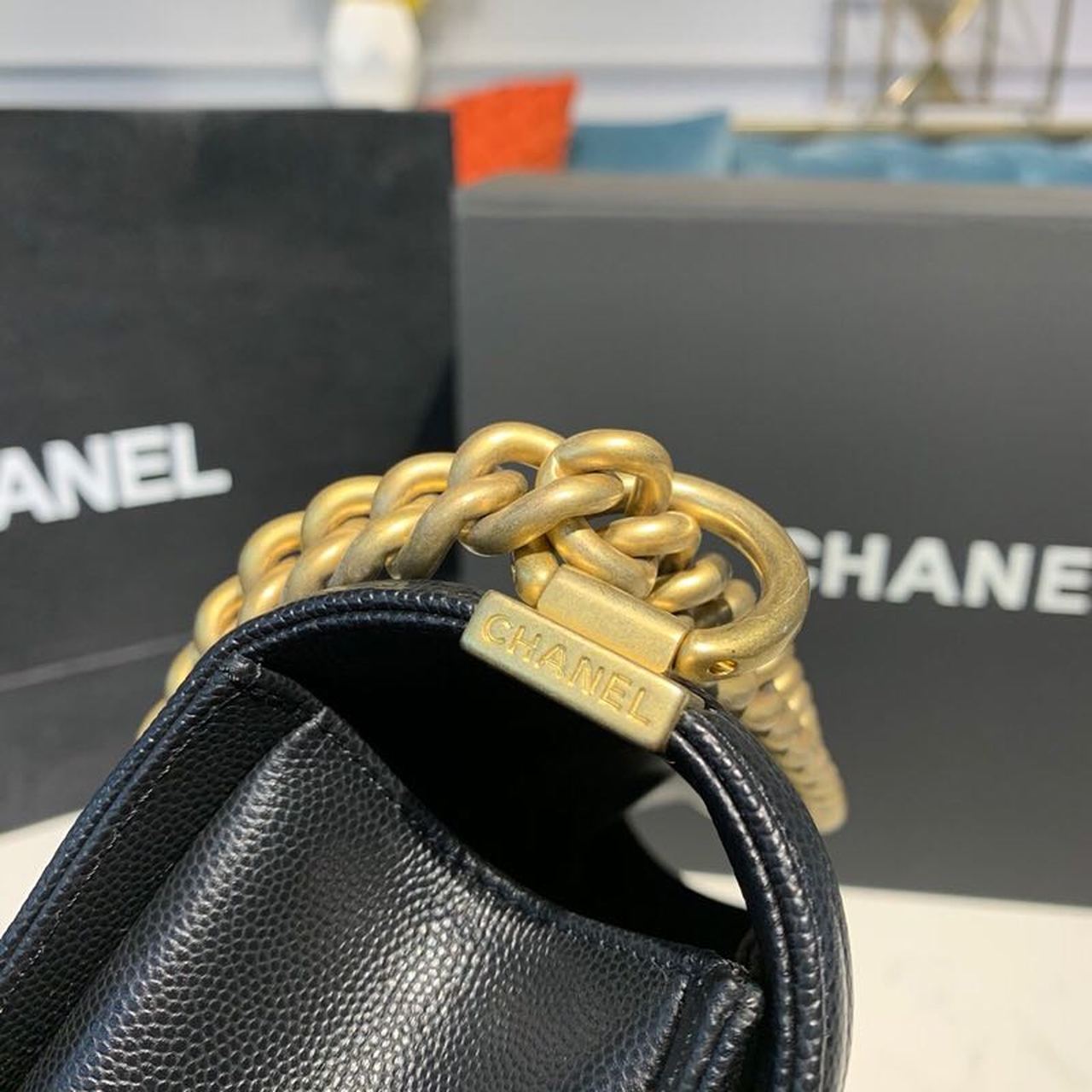 CHL Boy HandBag Black For Women Bags, Shoulder And Crossbody Bags 9.8in/25cm A67086