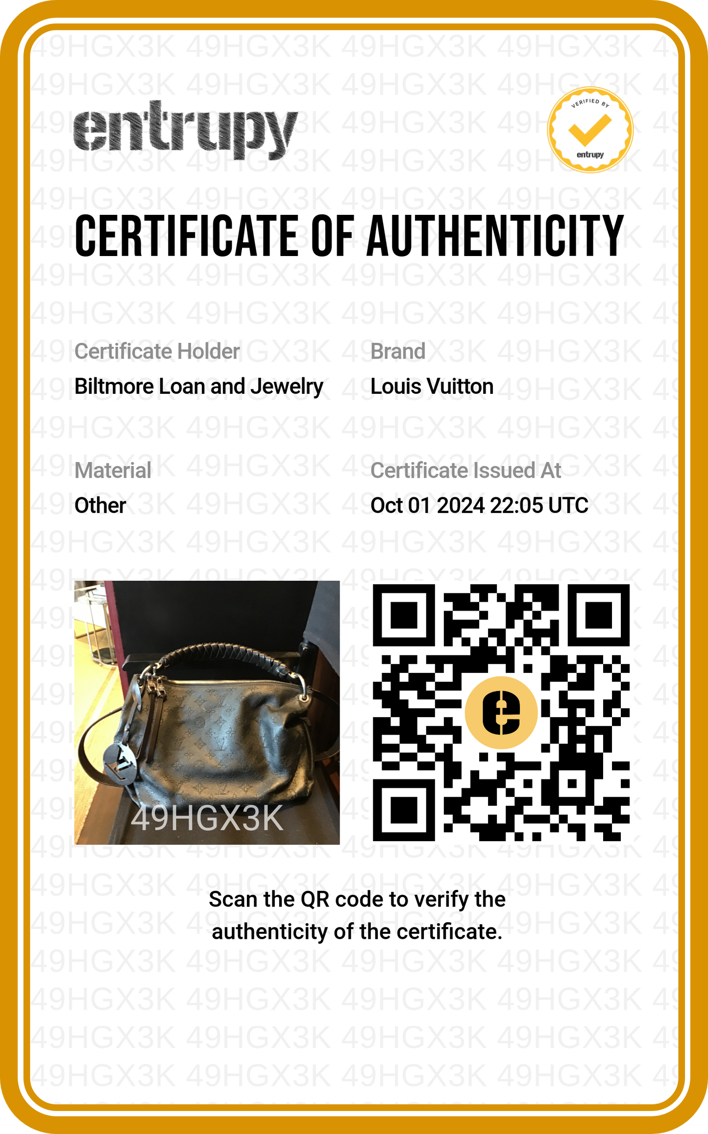 Louis Vuitton Monogram Mahina Beaubourg MM Hobo