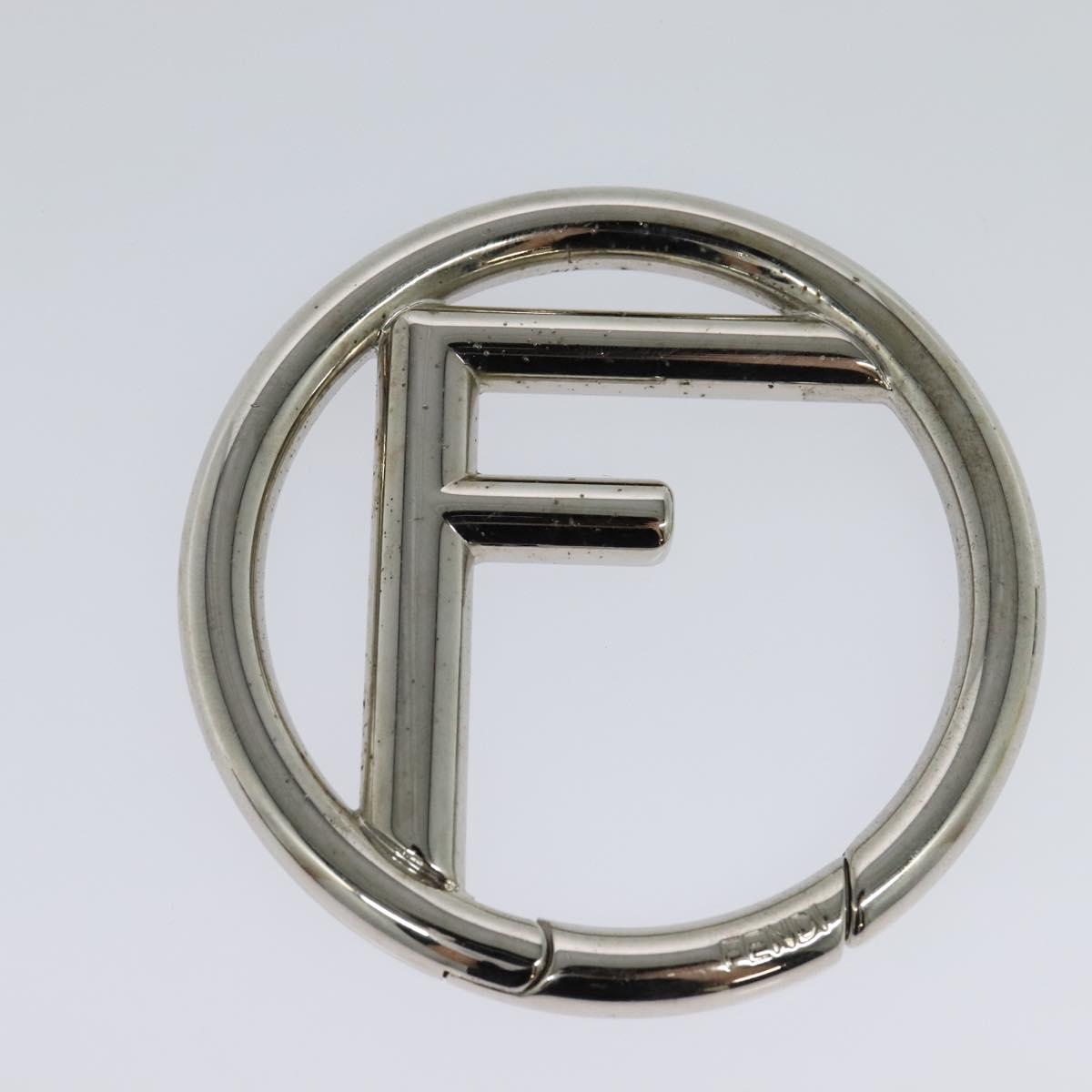 FENDI Triplet Clutch Bag Leather Black 110887