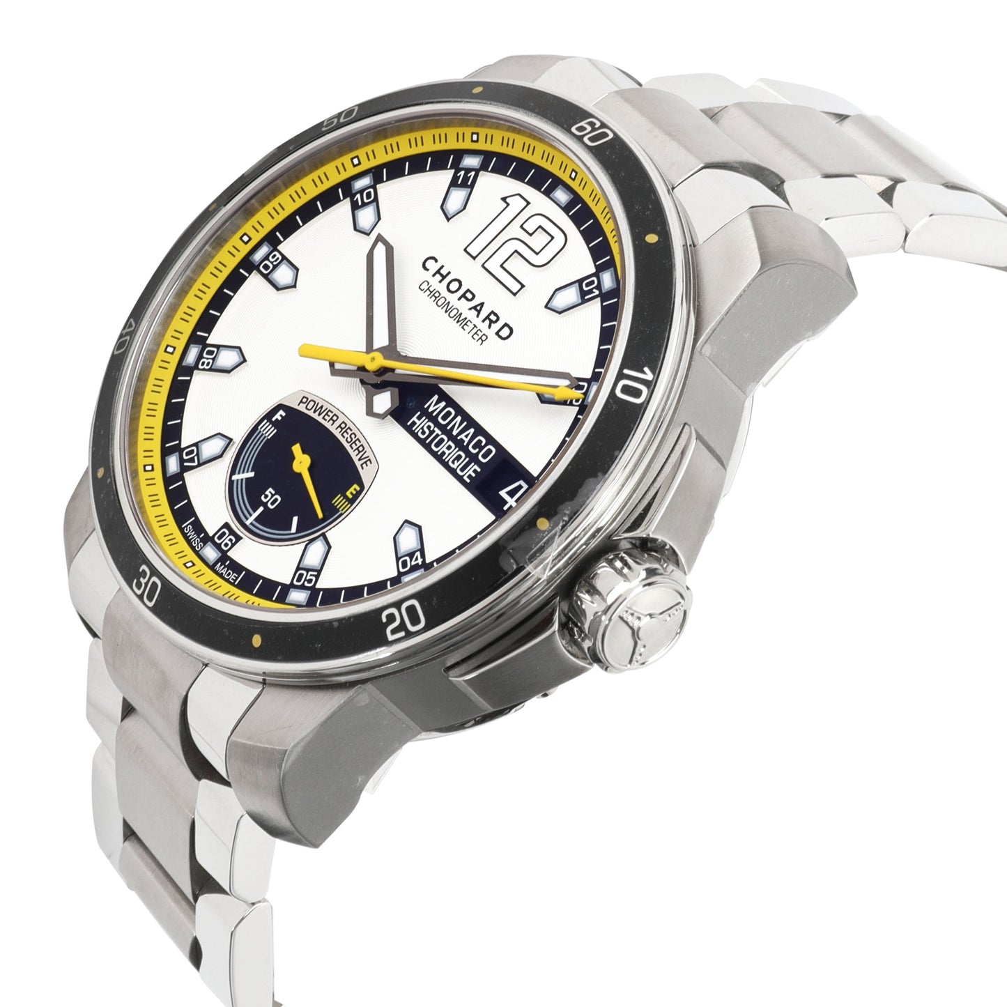 CHOPARD Monaco Historique 158569-3001 Men's Watch in SS/Titanium