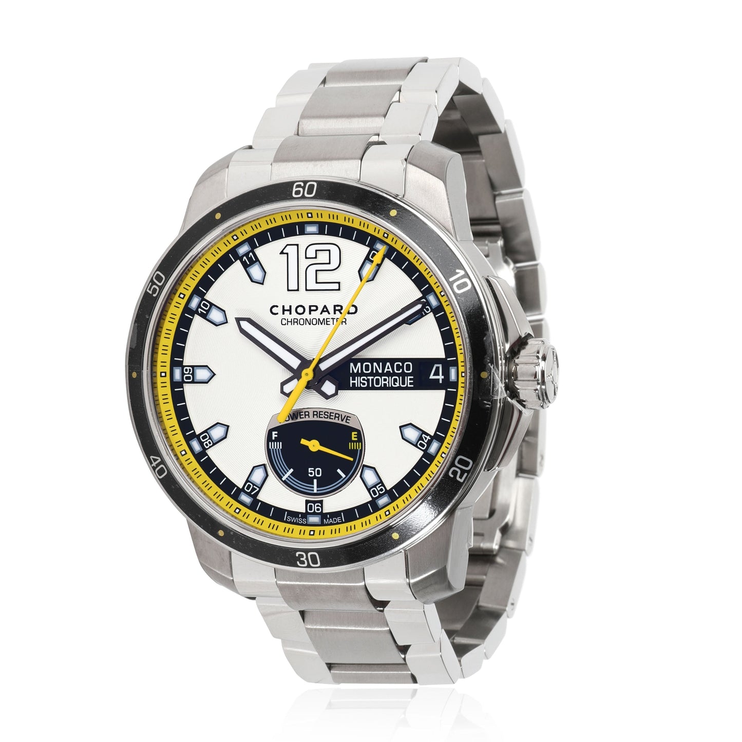 CHOPARD Monaco Historique 158569-3001 Men's Watch in SS/Titanium