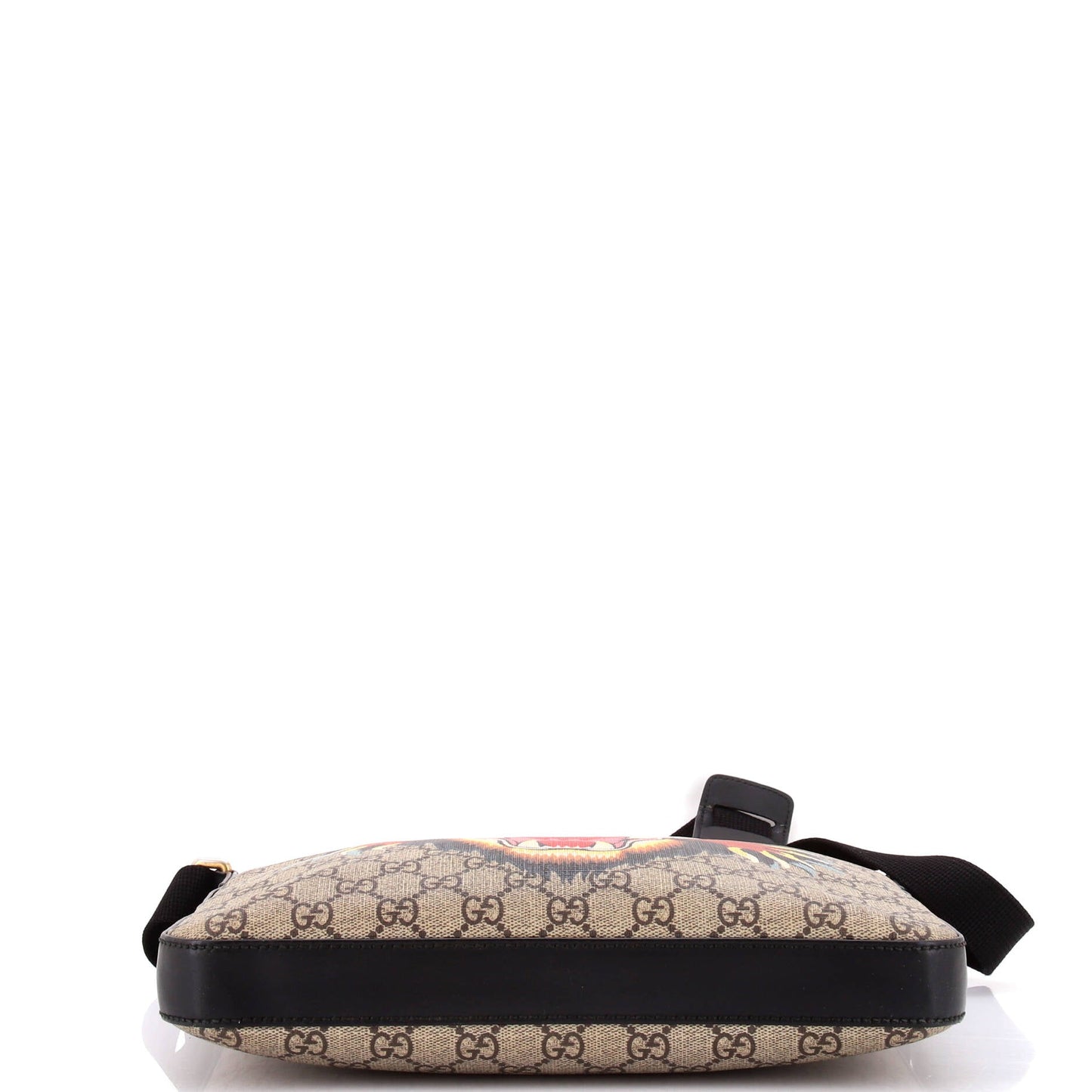 Flat Messenger Bag Printed GG Coated Canvas Medium