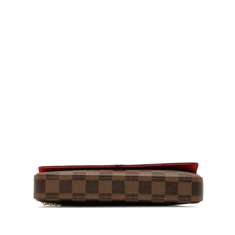 Louis Vuitton Louis Vuitton Damière N63032 Shoulder Bag PVC/Leather Brown