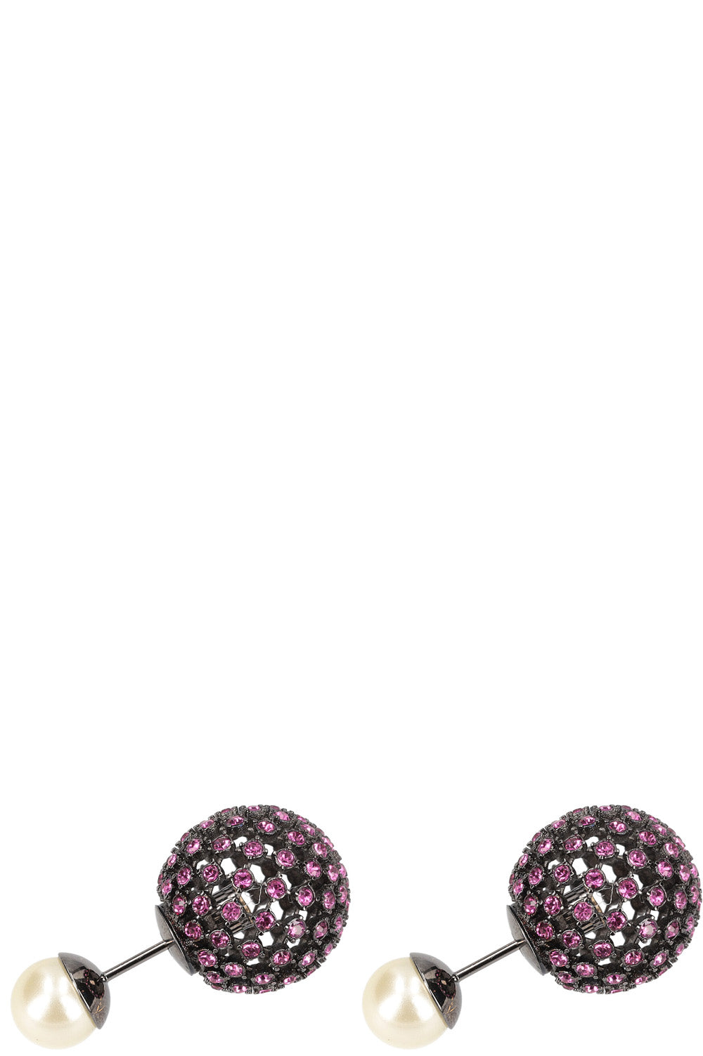CHRISTIAN DIOR Tribales Earrings Crystal
