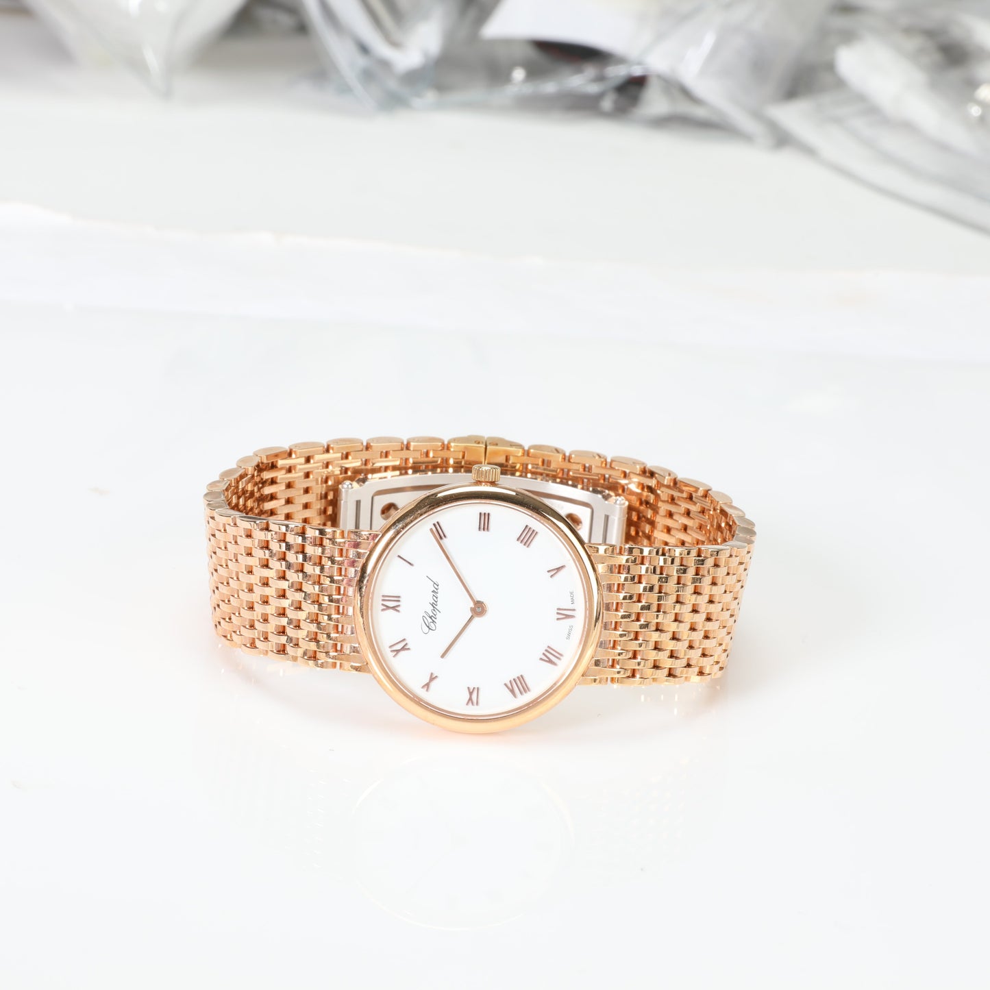 CHOPARD BRAND NEW Classic 119392-5001 Women's Watch in 18kt Rose Gold