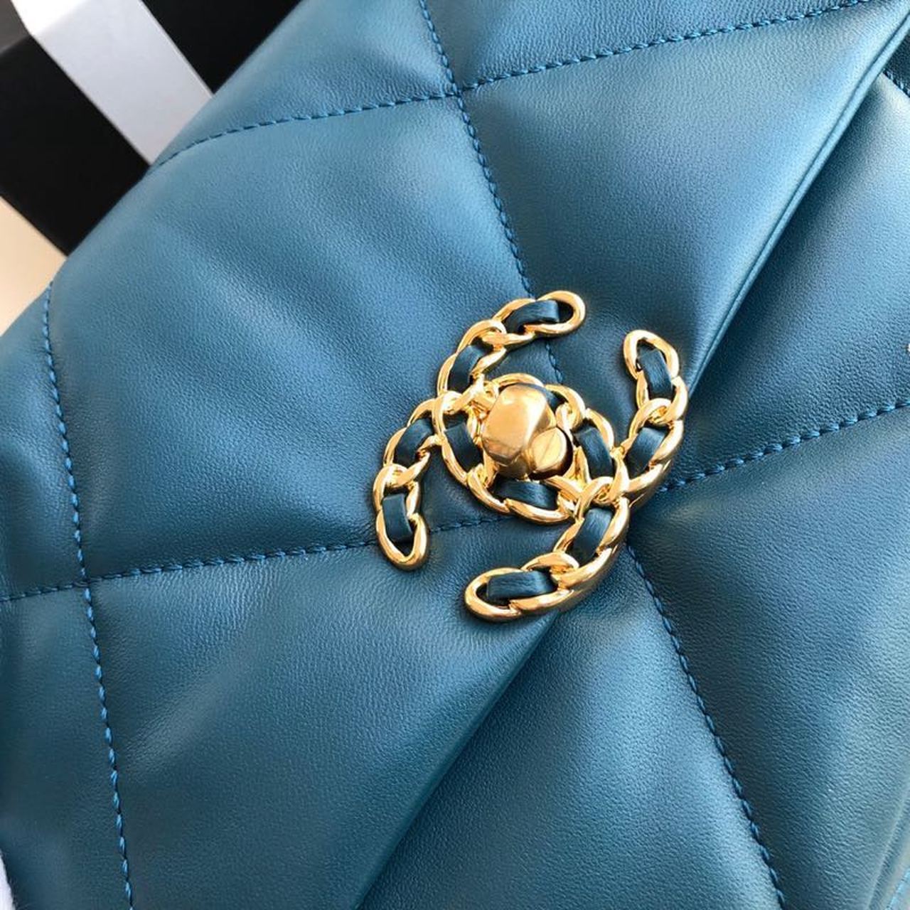 CHL 19 Handbag Teal For Women Bags, Shoulder And Crossbody Bags 10.2in/26cm AS1160