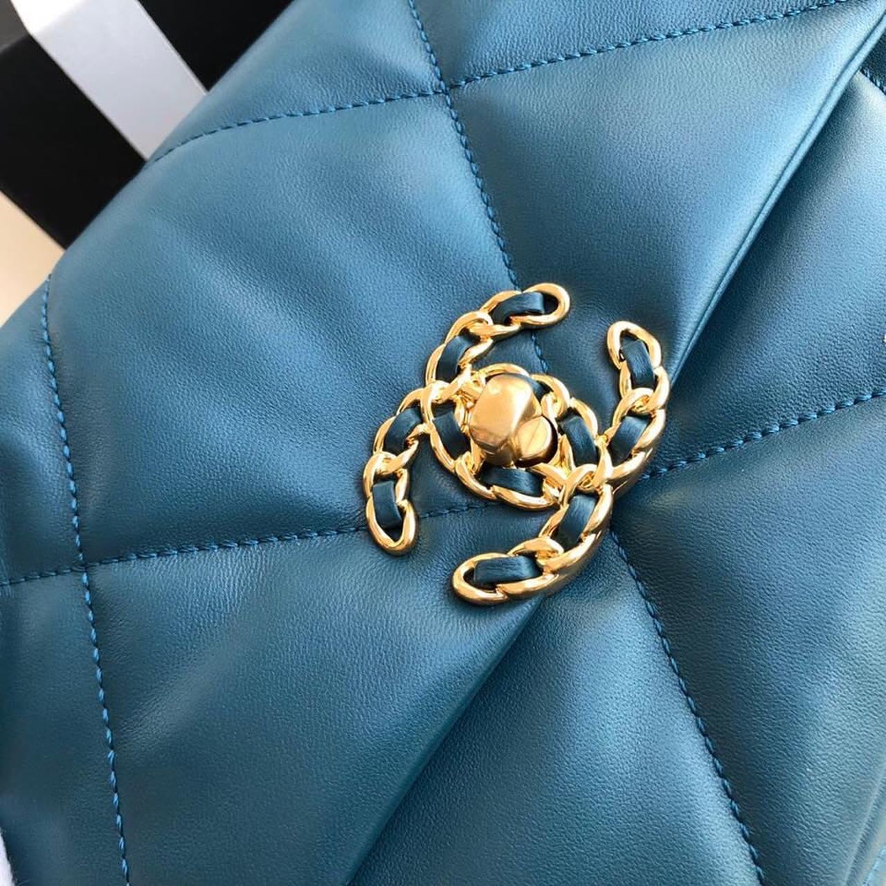 CHL 19 Large Handbag Teal For Women Bags, Shoulder And Crossbody Bags 11.8in/30cm AS1161
