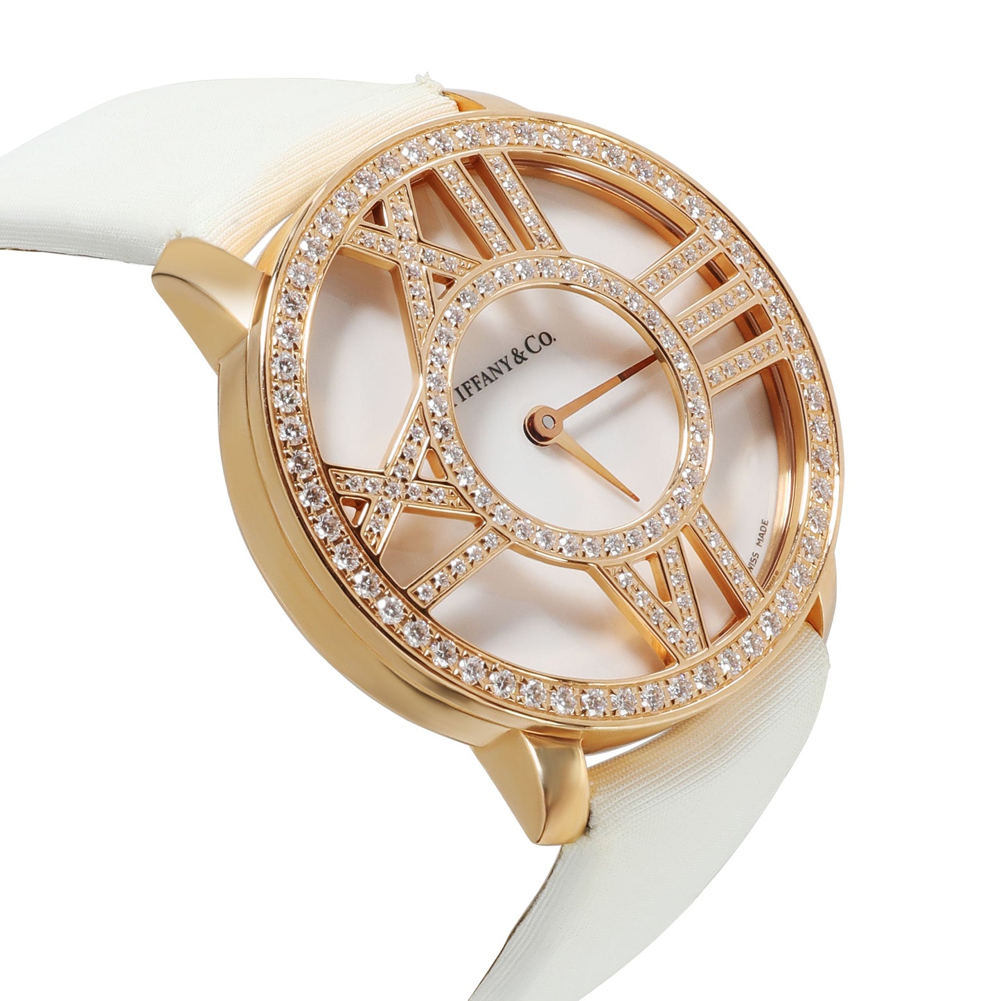 TIFFANY & CO. Atlas Cocktail Z1901.10.30E20A40B Women's Watch in 18kt Rose Gold