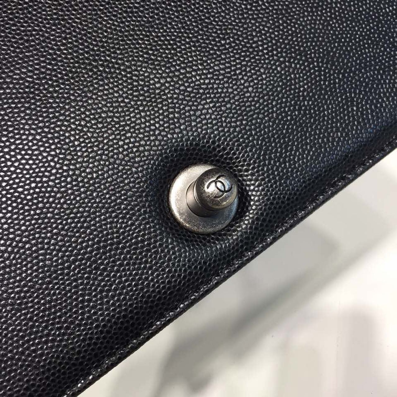 CHL Boy Handbag Silver Hardware Black For Women Handbags, Shoulder And Crossbody Bags 9.8in/25cm A67086