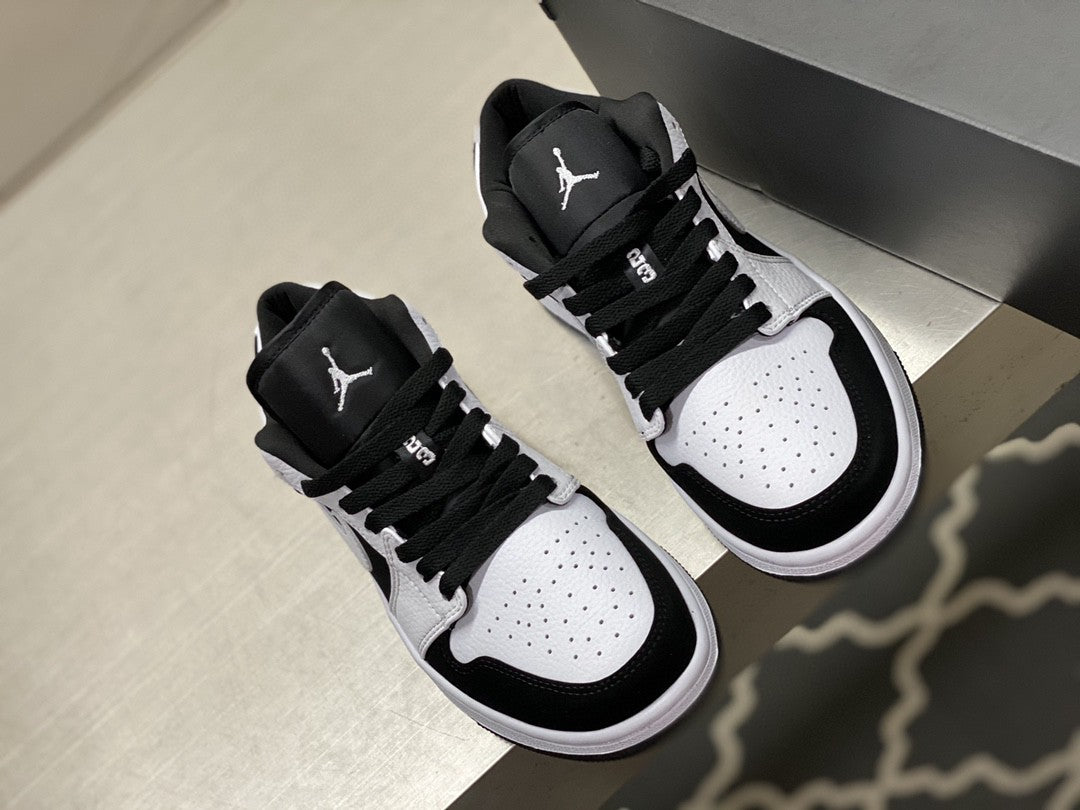 Ã‚Â GLAMI Jordan 1 Low ‘White Black’ For Men