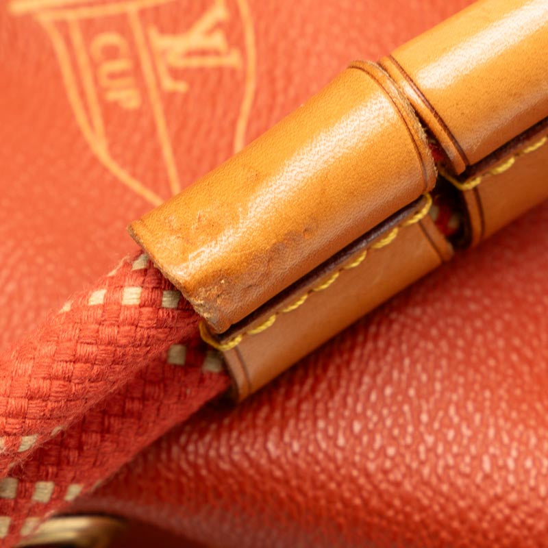 LOUIS VUITTON Louis Vuitton Whitman Cup M80026 Shoulder Bag PVC/Laser Abogany Orange [Middle] Ladies  []