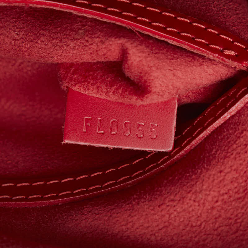 Louis Vuitton Epic Alma Bag Boston Bag M52147 Castilian Red Leather  Louis Vuitton