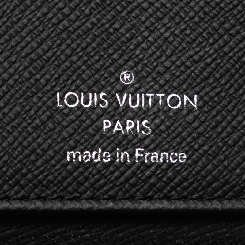 Louis Vuitton Louis Vuitton Damiere Graphite N63095 Long Wallet PVC/Leather Black