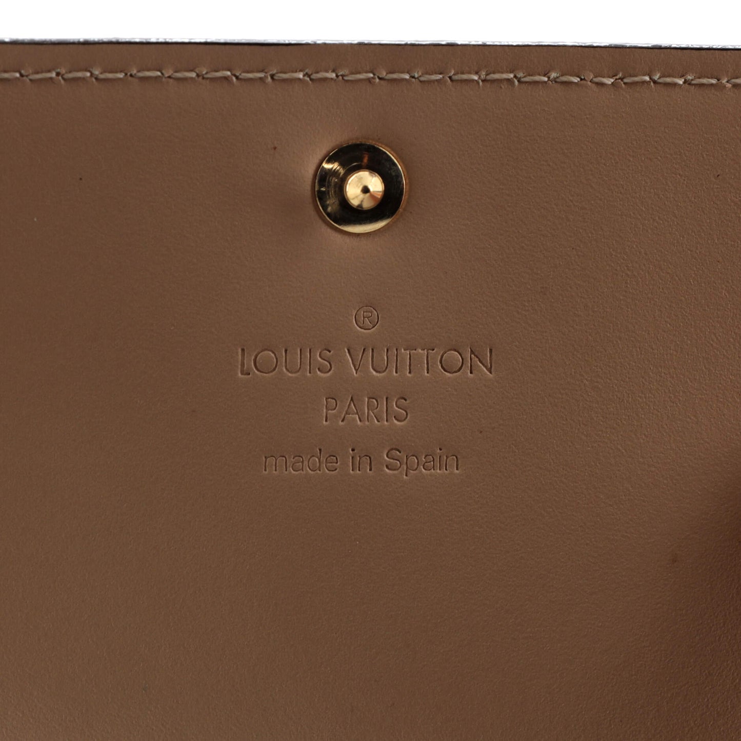 Louis Vuitton Business Card Holder Monogram Vernis