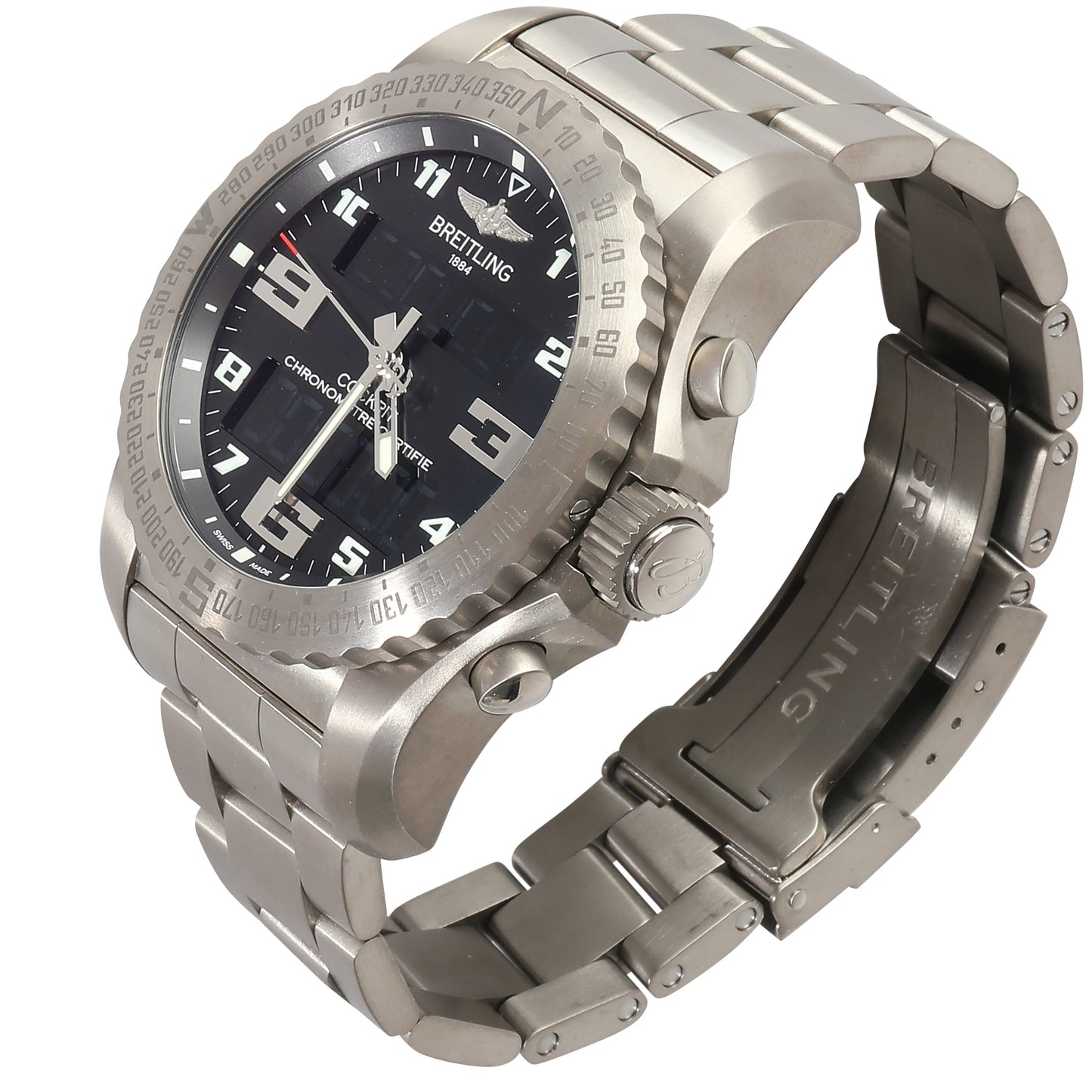 BREITLING Cockpit B50 EB501022/BD40 Men's Watch in Titanium