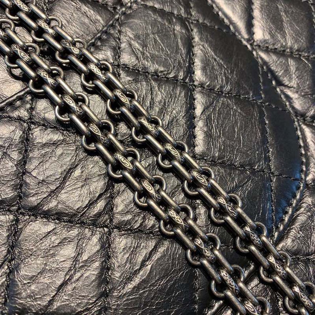 CHL 2.55 Handbag Silver Hardware Black For Women Bags, Shoulder And Crossbody 11in/28cm A37586