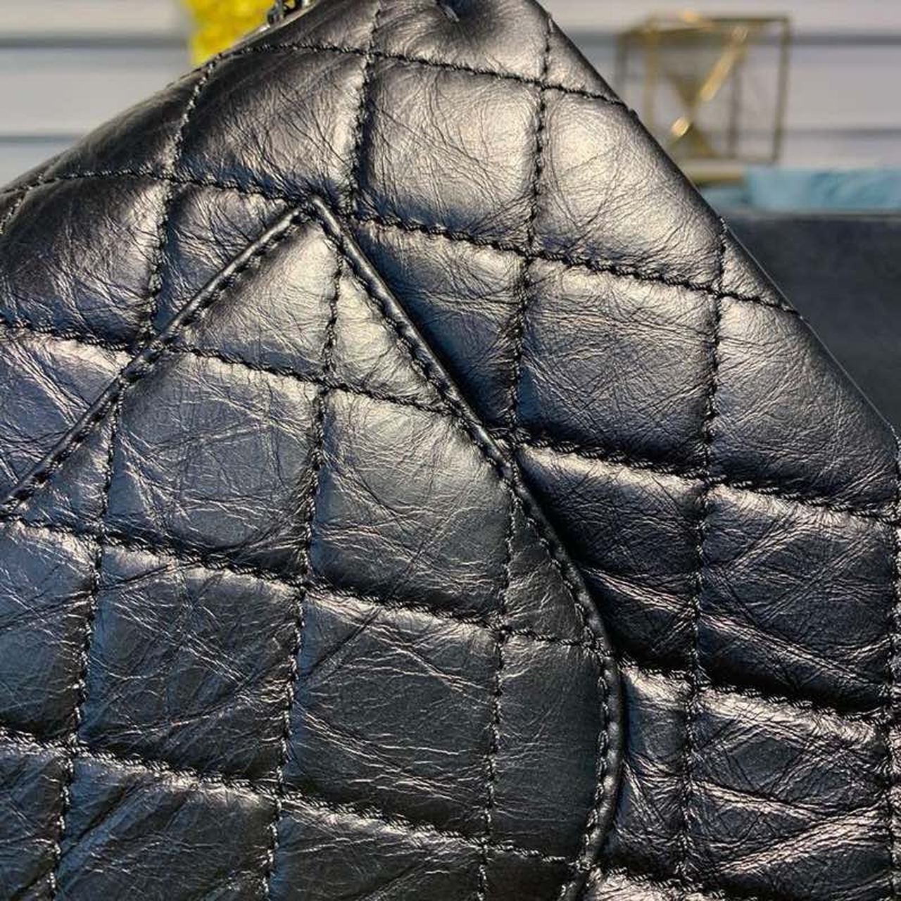 CHL 2.55 Handbag Silver Hardware Black For Women Bags, Shoulder And Crossbody 11in/28cm A37586