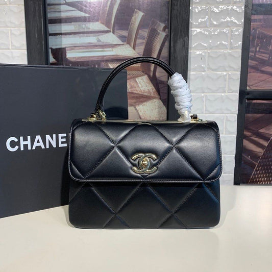 CHLTrendy CHLBag Black For Women, Women’s Handbags, Shoulder And Crossbody Bags 10.2in/26cm