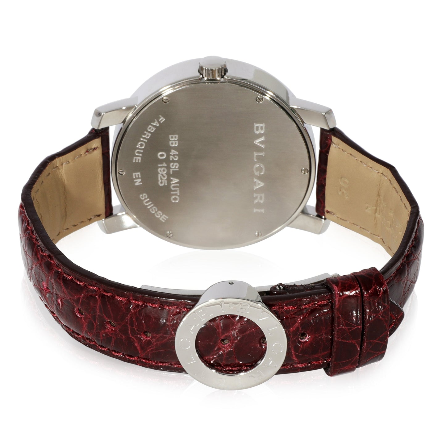 BVLGARI Diagono BB 42 SL AUTO Men's Watch in Stainless Steel