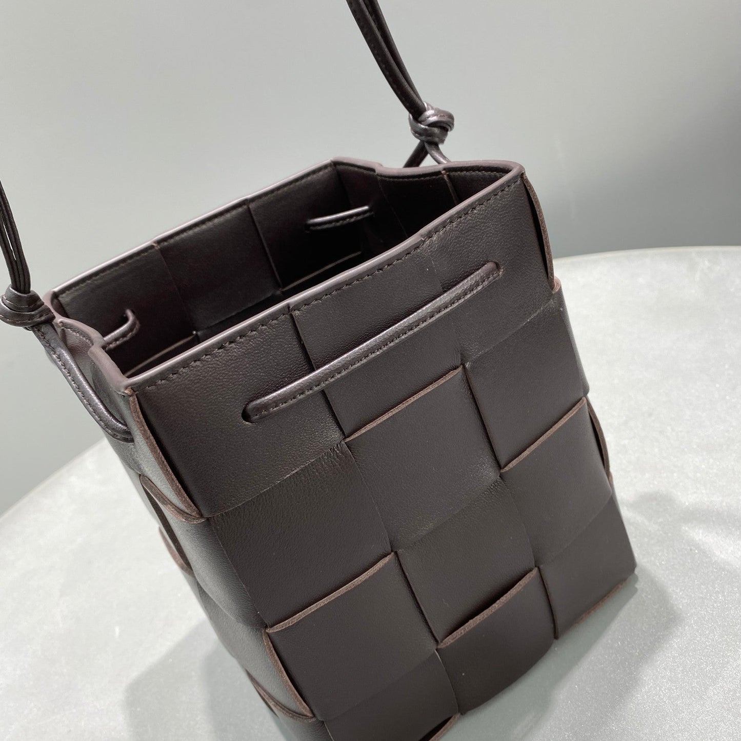 GLAMI Mini Cassette Bucket Bag Purple, For Women, Bags 5.5in/14cm