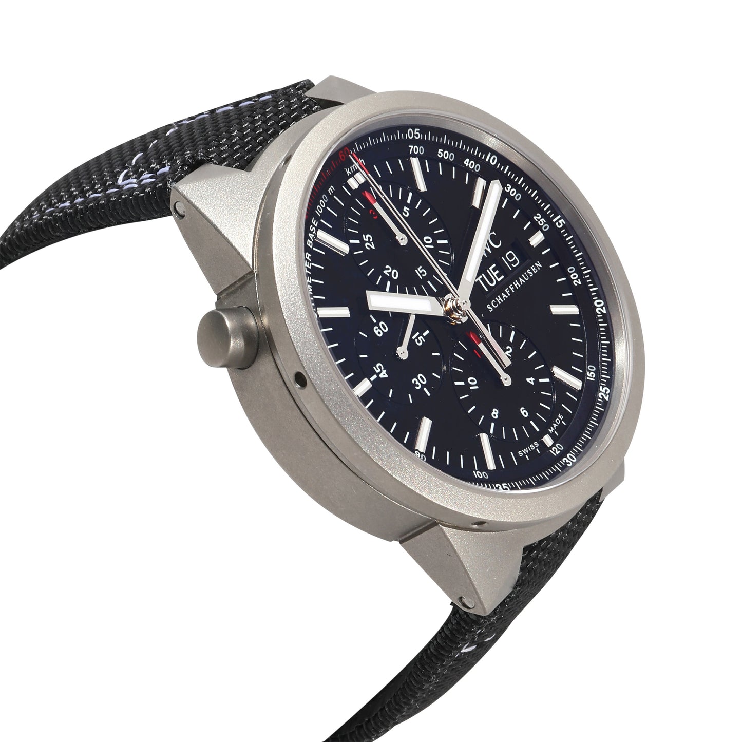 IWC GST Rattrapante IW371537 Men's Watch in Titanium