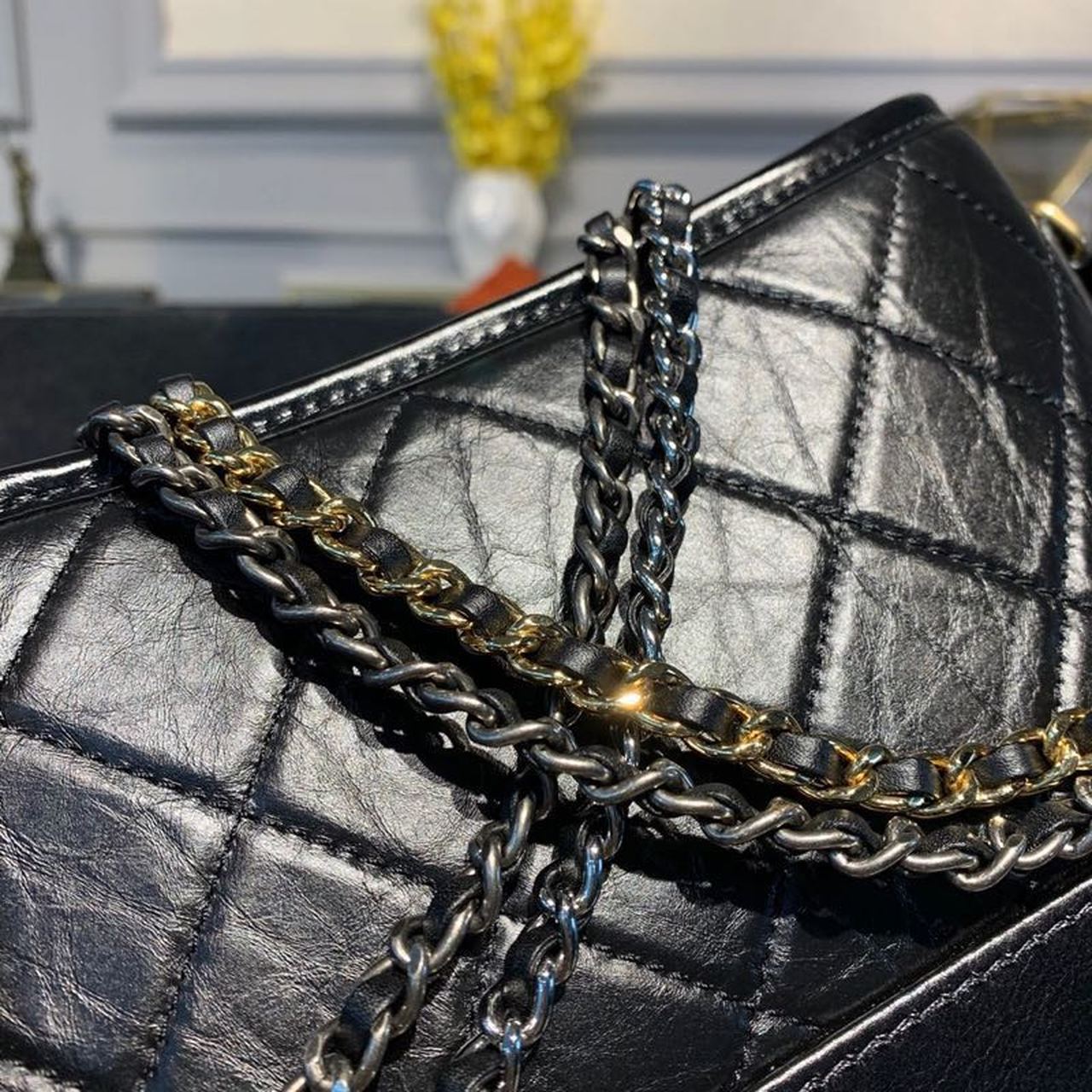 CHLGabrielle Hobo Handbag Black For Women Bags, Shoulder And Crossbody Bags 7.8in/20cm AS1582 B03936 94305
