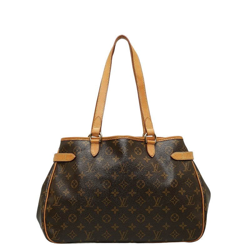 Louis Vuitton Monogram Battalion Horizontal Shoulder Bag M51154 Brown PVC Leather  Louis Vuitton