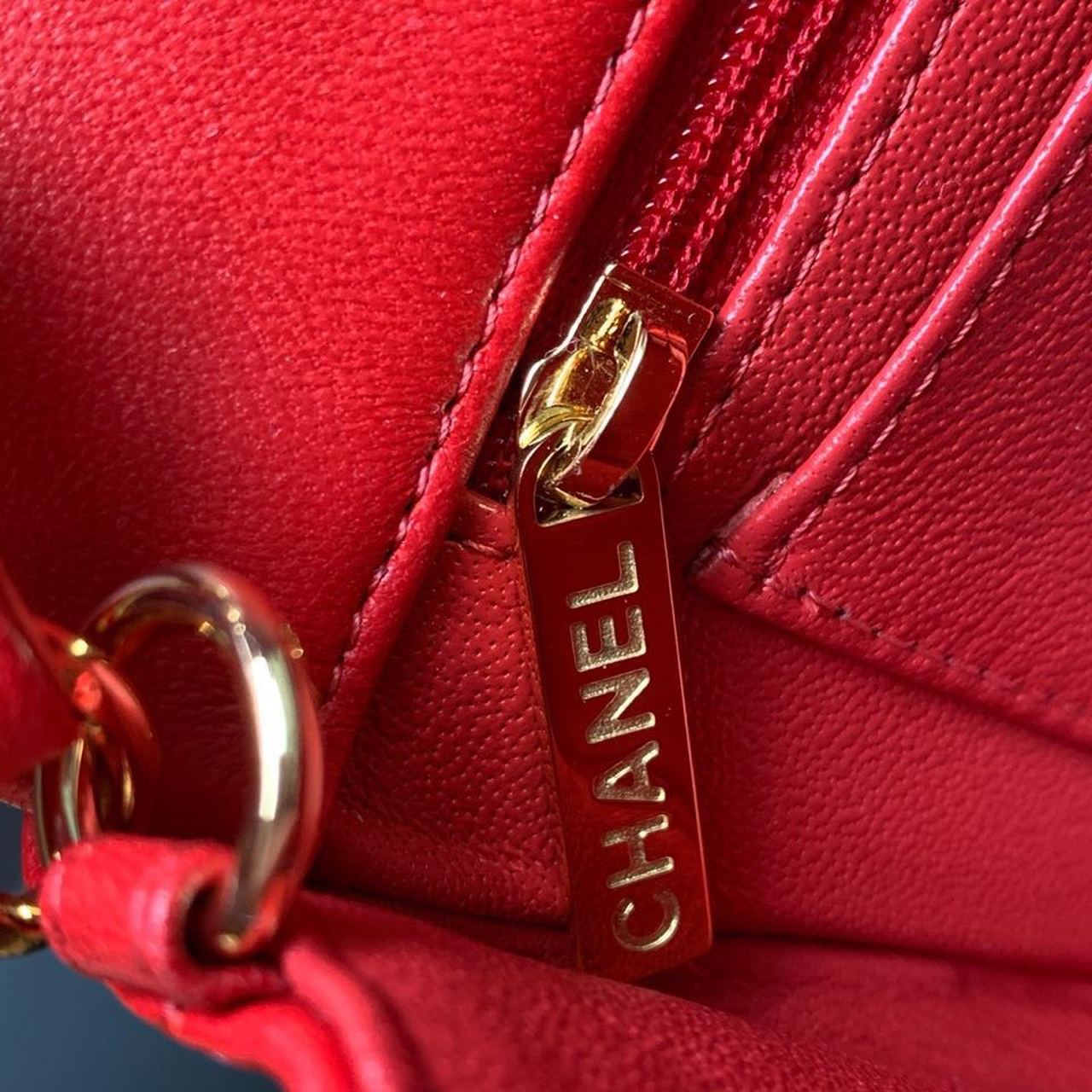 CHLMini GlamIap Bag Red For Women Bags Bag, Shoulder And Crossbody 7.8in/20cm A69900