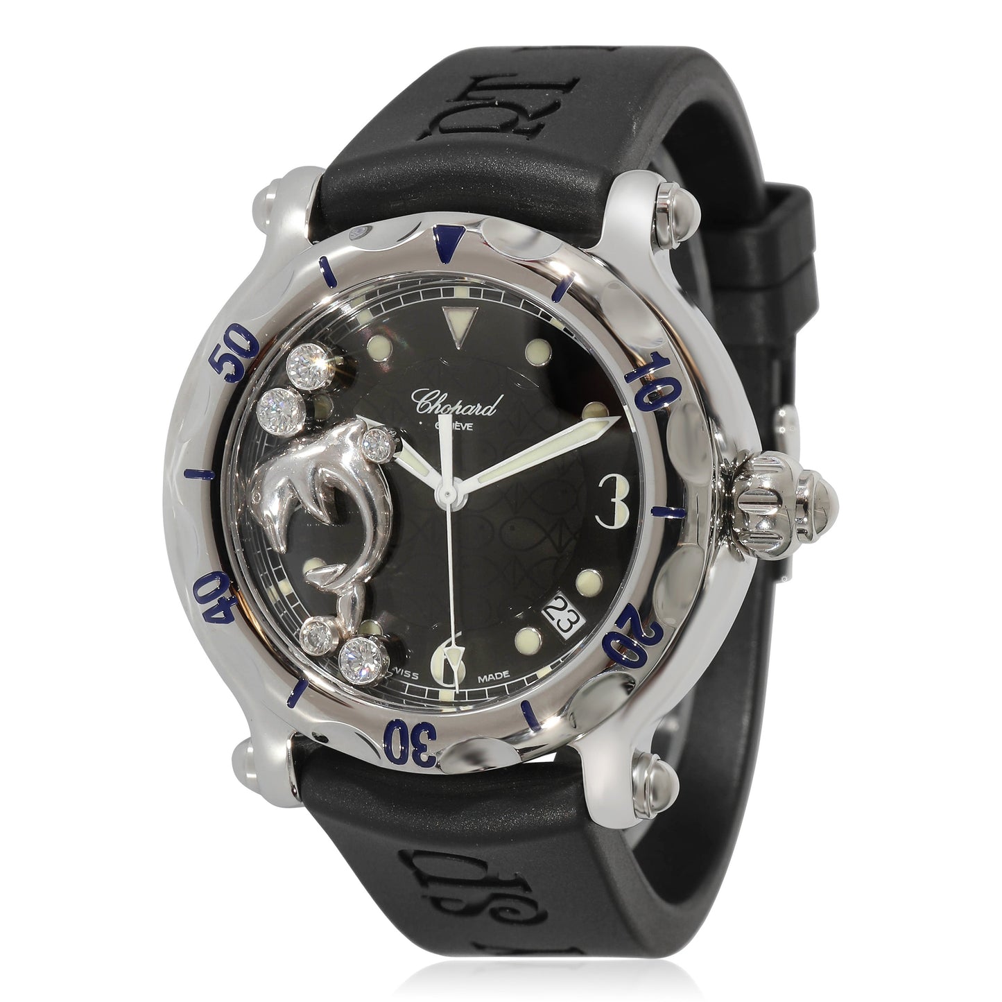 CHOPARD Happy Sport Fish 28/8897 Unisex Watch in Stainless Steel