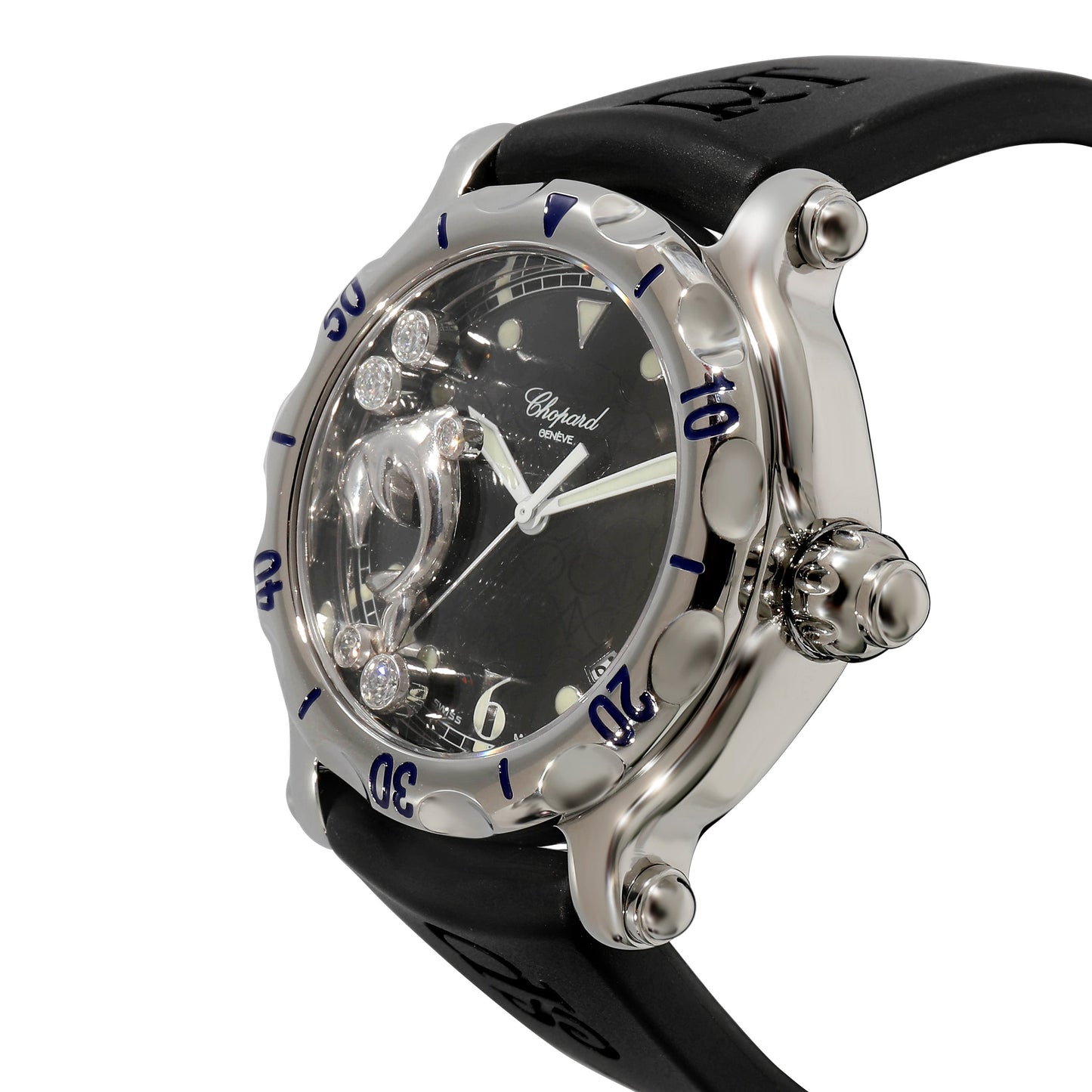 CHOPARD Happy Sport Fish 28/8897 Unisex Watch in Stainless Steel