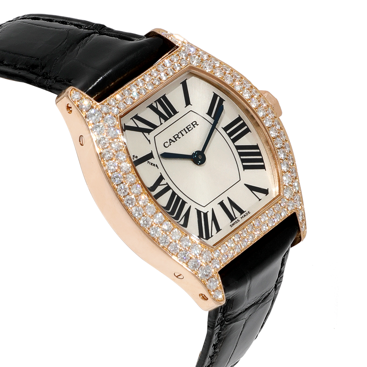 CARTIER Tortue WA503751 Women's Watch in 18kt Rose Gold