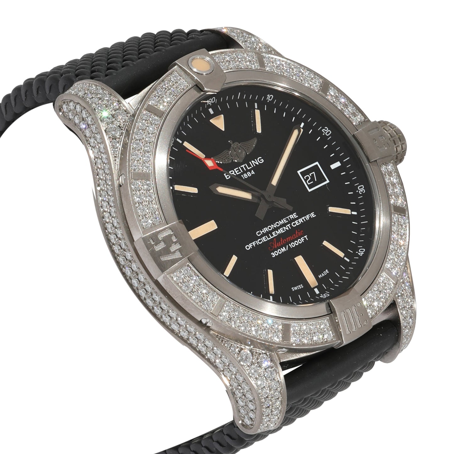 BREITLING Avenger Blackbird E1731063/BD12 Men's Watch in Titanium