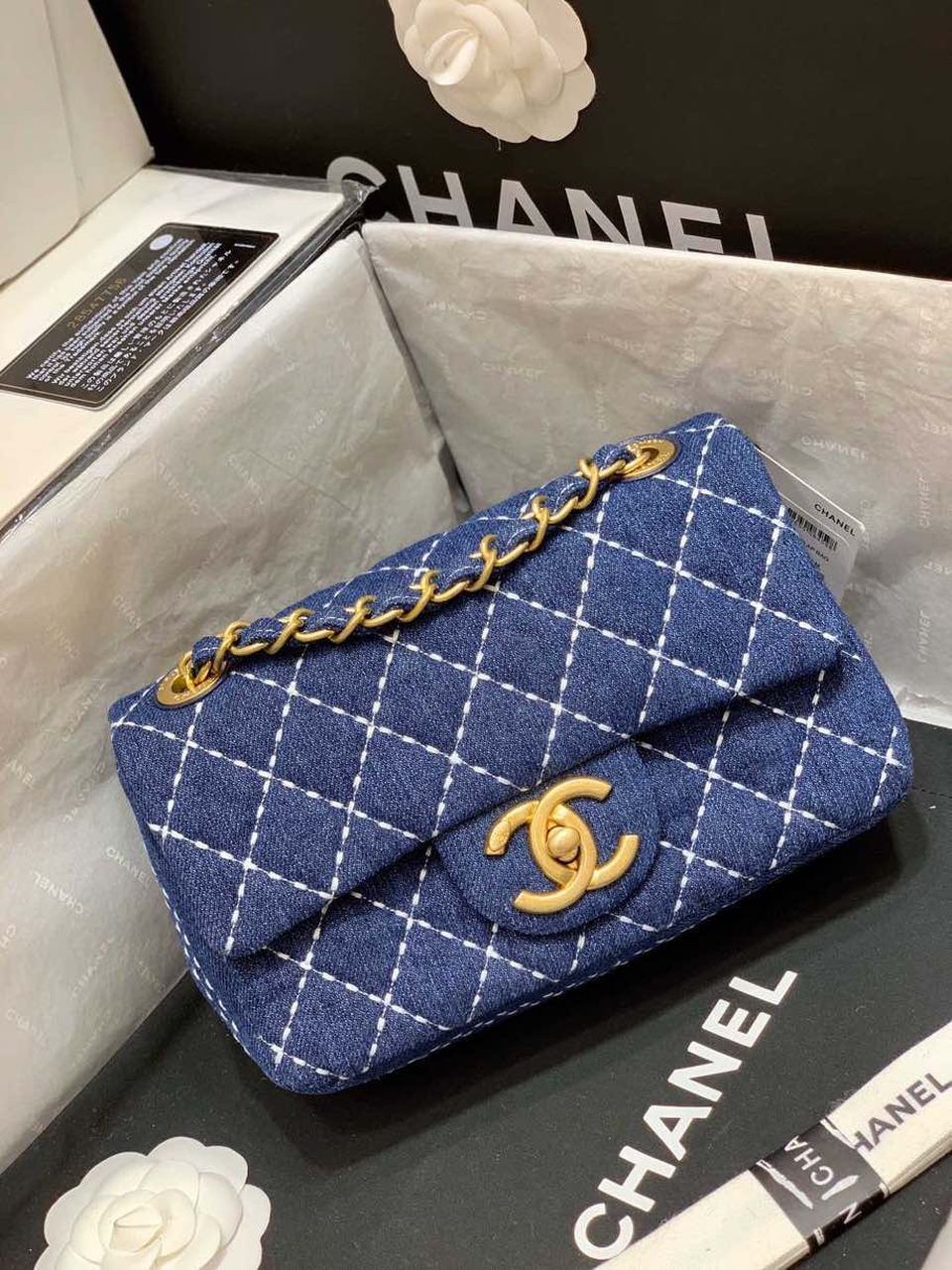 CHL GlamIap Bag Denim Blue For Women Handbags, Shoulder And Crossbody Bags 10.2in/26cm AS1328 B01897 N5398