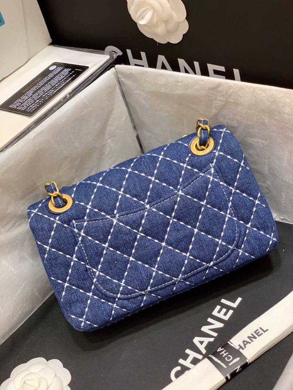 CHL GlamIap Bag Denim Blue For Women Handbags, Shoulder And Crossbody Bags 10.2in/26cm AS1328 B01897 N5398